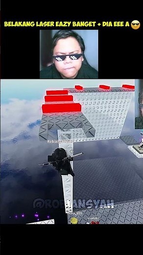Belakang Laser Eazy Banget + Dia EEE A 😎❗