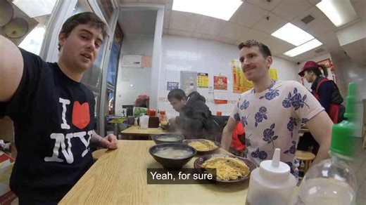 Chinese speaking white guys catch gossiping nail salon workers red handed