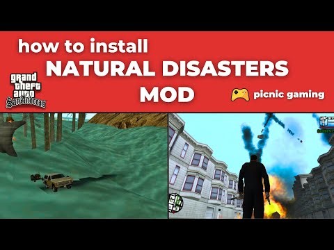 How to install Natural Disaster Mod for GTA SA | Can CJ survive in Los Santos with Disasters ?
