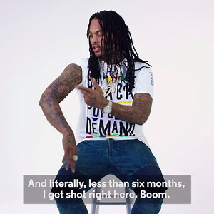 Waka Flocka Flame's tattoos are cutthroat (literally). | GQ