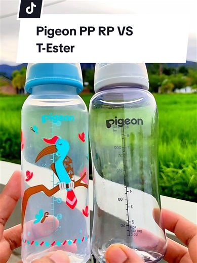 Pigeon Bottle Comparison: PP RP vs T-Ester