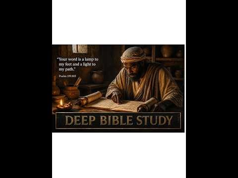 April 28th Deep Bible Study
