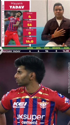 Akash Chopra on Mayank Yadav: Big Verdict After IPL 2026 Debut vs RR #mayankyadav #akashchopra