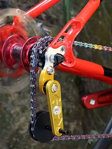 Bicycle Single Speed Chain Tensioner Guide