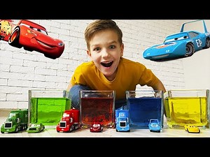 Learn Colors with Mcqueen and Toy Cars for Kids