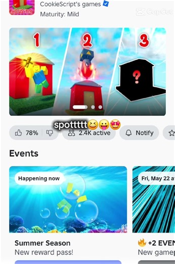 what's your favorite roblox game? #roblox #favoritegame #CapCut