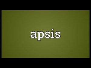 Apsis Meaning