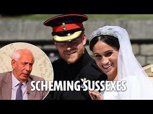 Meghan was ALWAYS plotting to betray the royals - Clues at her wedding proved it, claims Tom Bower