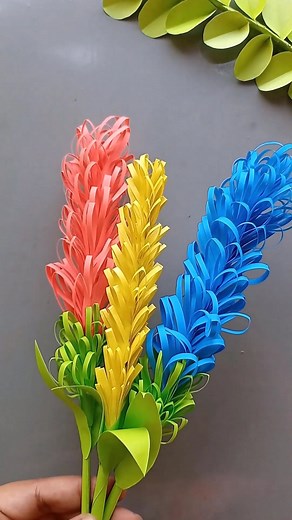 487K views · 4.6K reactions | Diy paper flower making ideas 請Paper craft #diycraft #papercraftr #paperflower #craftdeas #fbreelsfypシ゚ | Sarmin's CRAFT | Facebook