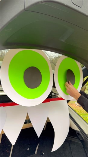 1.2M views · 7.2K reactions | The car comes to life!! Epic way to make your car ready for Trunk or treat, using easy items around the house, and making it come to life | The Drew Social | Facebook