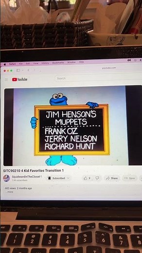 Sesame Street learning about letters