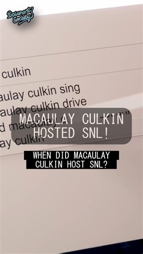 🎤😳 Macaulay Culkin reveals what it was like hosting Saturday Night Live for the first time. He shares the experience while answering the internet’s most searched questions in this WIRED interview. 🎥 Watch the full video here: https://youtu.be/QuDx7U1pJuE #MacaulayCulkin #SNL #SaturdayNightLive #WIRED #DidYouKnow | Basement Society