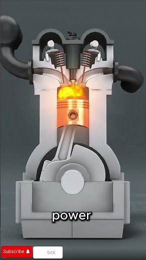 Piston Explained | Inside Engine Motion ⚙️ #pistons #engineering #enginecycle