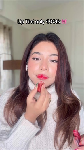 Nude Lipstick and Pink Lip Gloss Try-On | Long-Lasting Lip Tint Review