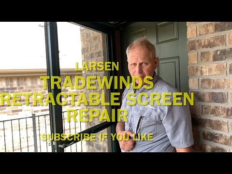 How To Install A Larsen Retractable Screen