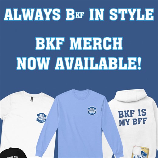 Now you can always B(KF) in style with Bar Keepers Friend merchandise! Our merch store is now open. With hoodies, t-shirts, hats, and more, you can share your love of BKF wherever you go! Use code "BKFBFF" for 10% off. 🛍🧢✨ #BKFInStyle https://barkeepersfriend.creator-spring.com/ | Bar Keepers Friend