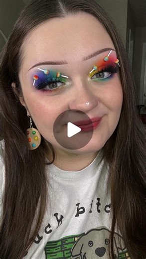 Lindsey Rowley on Instagram: "i am perganinant products used: BROWS @urbandecaycosmetics slick day brow gel + brow blade shade "dark drapes" FACE @milkmakeup hydro grip primer + future fluid concealer @hauslabs foundation @tower28beauty sculptino shade "broad" + cream blush shade "magic hour" @colourpopcosmetics super shock highlighter shade "flexatarian" (code LINS for $$ off) @trixiecosmetics play pigment shade "player one" for nose heart EYES @blendbunnycosmetics X @ellisatlantis ELLIS palett