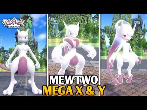 Mega Mewtwo X And Mega Mewtwo Y In Pokemon Legends ZA