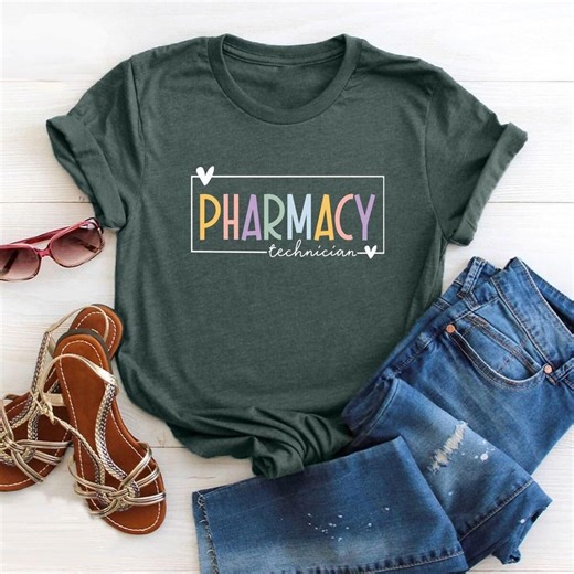 Pharmacy Technician Shirt, Pharmacy Tech Gift, Pharmacy Tech Shirt, Trendy Pharmacy Tech Shirt, Gift for Pharmacy Tech Tee, Pharmacy Shirts - Etsy