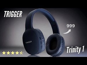 Unboxing And Details Review TRIGGER Trinity 1 Blutooth Headphone 🎧