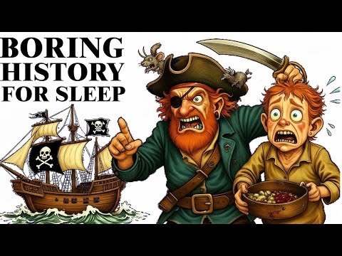 Boring History For Sleep | The Horrible Life of Pirates (You Wouldn’t Survive)