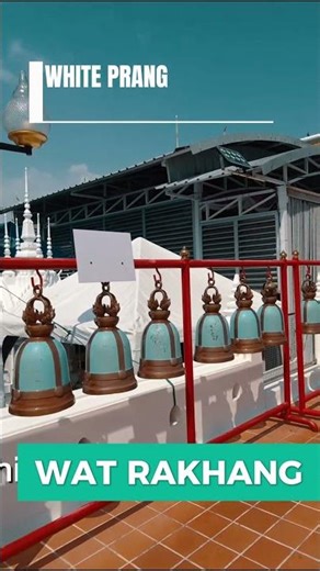 Finding zen at the Temple of Bells. 🙏⚪ #siamvibequest #bangkoktravel