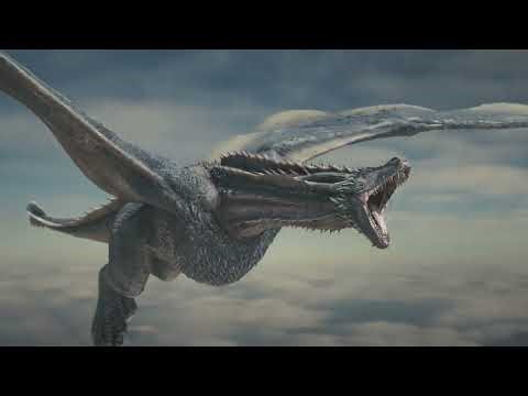 DROGON flying through the sky (personal project)