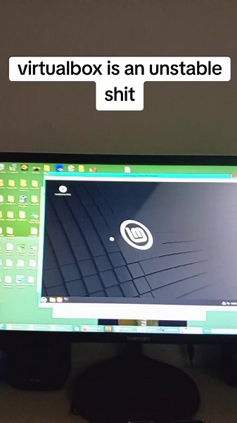 vmware decided to break also #linux #linuxmint #virtualbox #Tech #techtok
