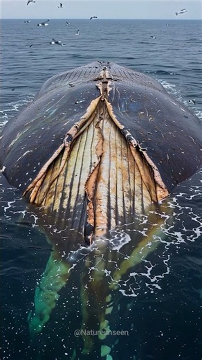 What happens when you touch a dead whale? ⚠️ #whale #naturefacts #danger
