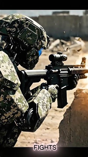 China's next-gen combat robot #shorts