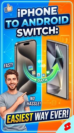 iPhone to Android Switch Easiest Way Ever!