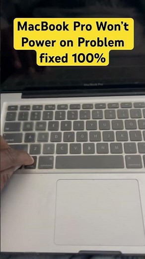 MacBook Pro Won’t Power on Problem Fixed 100% #macbooktrick