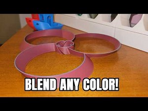 I Blended Multiple Filament Colors in Bambu Lab Studio — Here's How