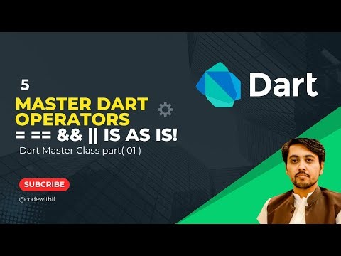 5 - Master Dart Operators | Assignment, Logical, Comparison & Type-Test