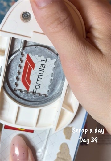 Day 39 - Scrap a day #junkjournal #asmr #journal #lego #formula1
