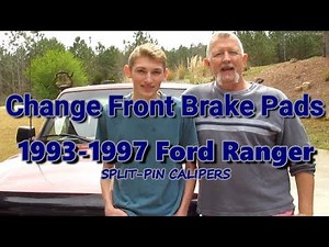 Replace Front Brake Pads on 1993 - 1997 Ford Ranger