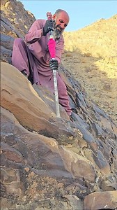 Stone Mining Process 😀 #stone #mininglife #trending