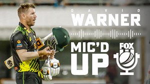 943K views · 10K reactions | Have you ever wondered what gets said between the wickets? We Mic'd up David Warner and captured plenty of gold between the Aussie veteran and his team. | Fox Cricket | Facebook