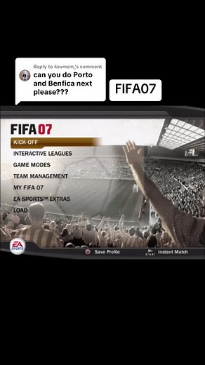 FIFA 07: Porto vs Benfica Gameplay Highlights