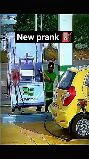 MAGIC GAS STATION PRANK! 😱 Pump Disappears! #shorts #prank