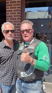 Hanging with my pal Scott Jacobs — first licensed Harley-Davidson artist, incredible talent, and one hell of a friend 👍🏼 | Robert Patrick