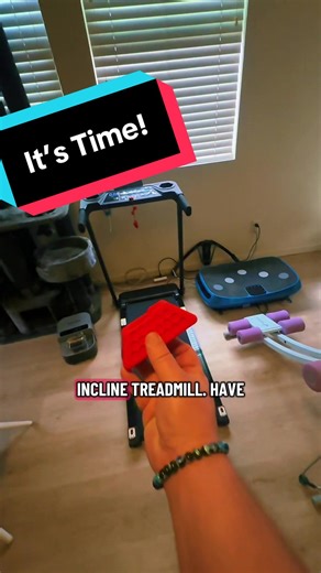 Incline Treadmill with Handle for Home and Office