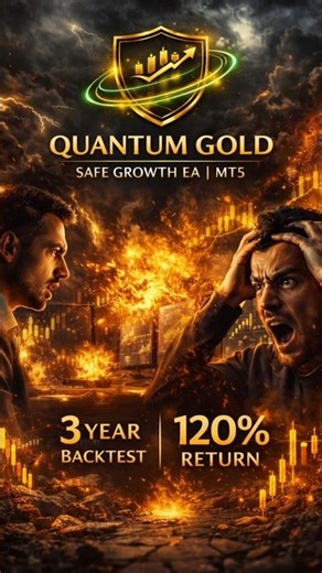 📈🔥Quantum Gold Safe Growth EA | MT5 #shorts #mt5ea #propfirmtrading