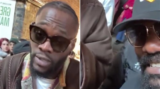 Chisora took Wilder out for fish and chips... but now looks to batter him