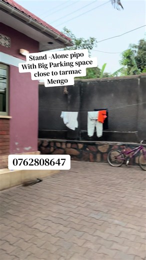 Stand-alone house for rent Mengo 4 bedrooms with big parking