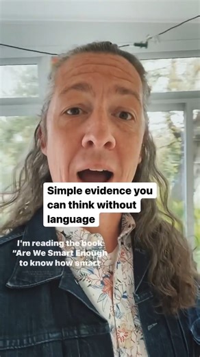 14K views · 829 reactions | One more reason to stop believing we need language for thought… #thought #language #psychology | Abraham Piper | Facebook