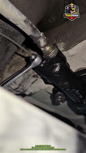 Car Brake Hose Repair Using a Wrench Under the Vehicle #automotivemaintenance #mechanic