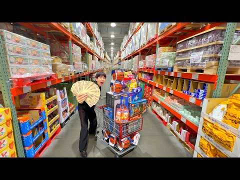 【爆買い】日本一大きなコストコで100万円使ってみた。