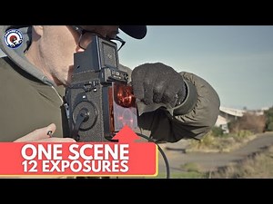 I had to go back! 12 Exposures on one scene shooting the Yashica MAT 124G.