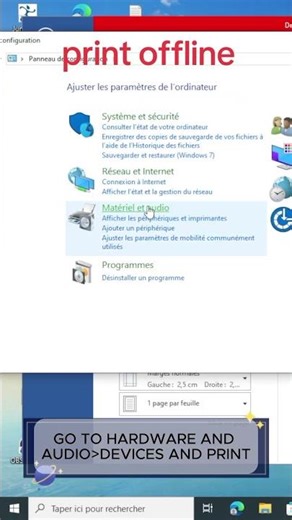 how to fix print offline